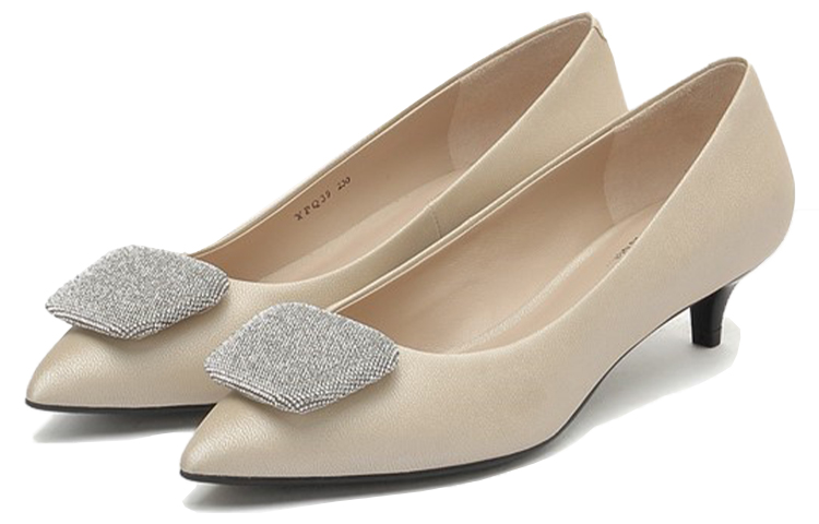 Lookbook (W) 조이피스 엘레강스 뾰족코 하이힐 '베이지' JZPYPQ39DD1AQ1