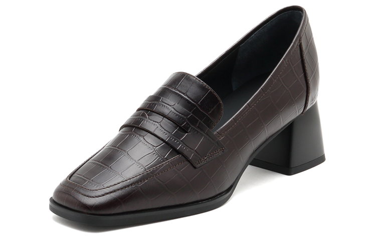 Lookbook (W) Joypeace 浮雕皮革高跟鞋「棕色」 JZPYRX02DT1CA1