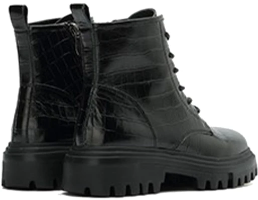 (W) Joypeace浮雕短馬丁靴「黑色」 J4N09-36DU1DD0 Shop (W) Joypeace浮雕短馬丁靴「黑色」 J4N09-36DU1DD0