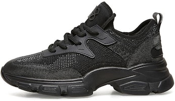 (Women) Joypeace Fabric Platform 'Black' 03918AM3 (Women) Joypeace Fabric Platform 'Black' 03918AM3
