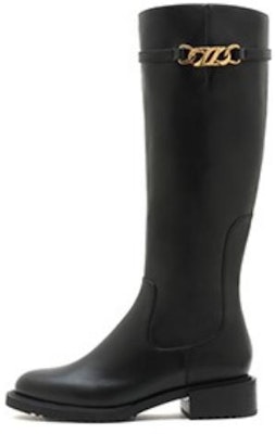 (W) 自然乐高帮靴'英伦金属扣黑色' YUJ42DG2 Buy (W) 自然乐高帮靴'英伦金属扣黑色' YUJ42DG2