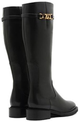 (W) 自然乐高帮靴'英伦金属扣黑色' YUJ42DG2 Lookbook (W) 自然乐高帮靴'英伦金属扣黑色' YUJ42DG2