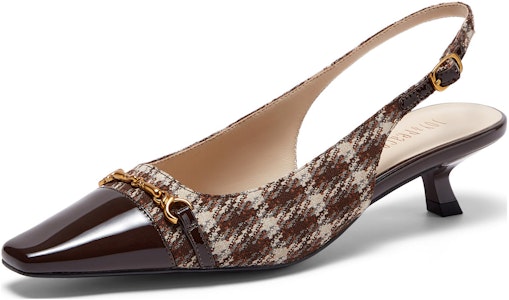 (W) ジョイピース ハイヒール 4cm '格子柄 レトロ ブリティッシュ' YVX09CH3 Sizing (W) ジョイピース ハイヒール 4cm '格子柄 レトロ ブリティッシュ' YVX09CH3