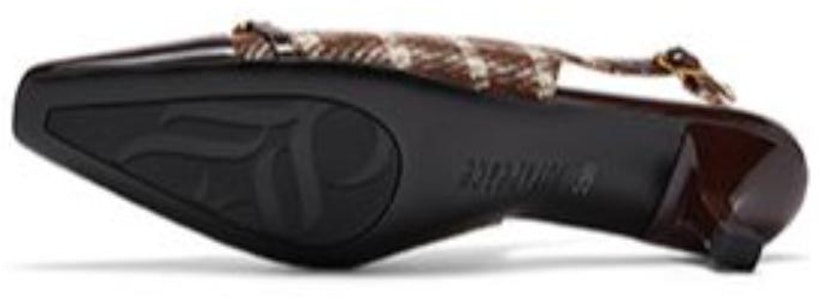 (W) ジョイピース ハイヒール 4cm '格子柄 レトロ ブリティッシュ' YVX09CH3 2