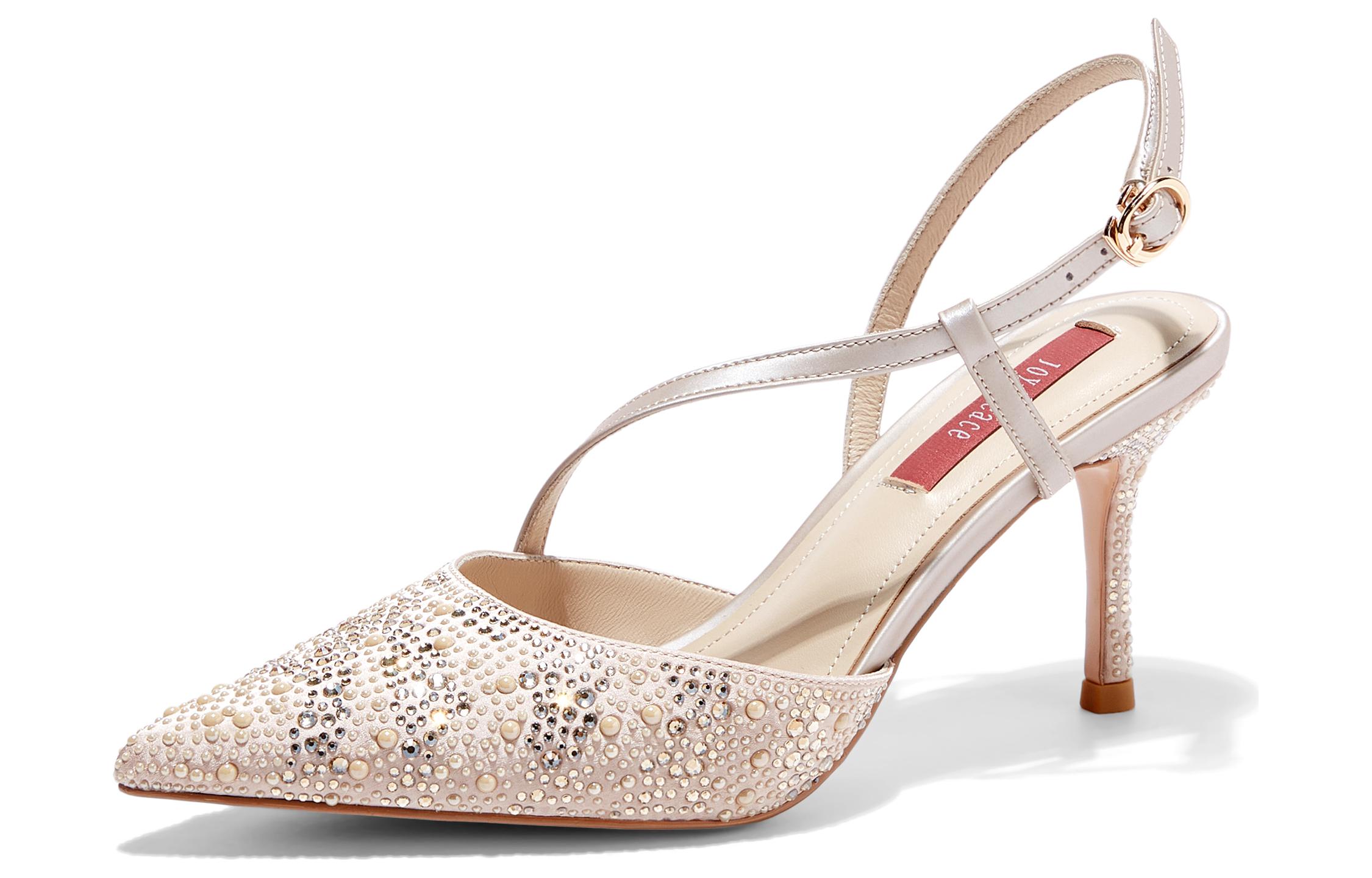 (Women) Joypeace High Heels 'Mermaid Princess Glitter Gem Banquet' J3300CH3