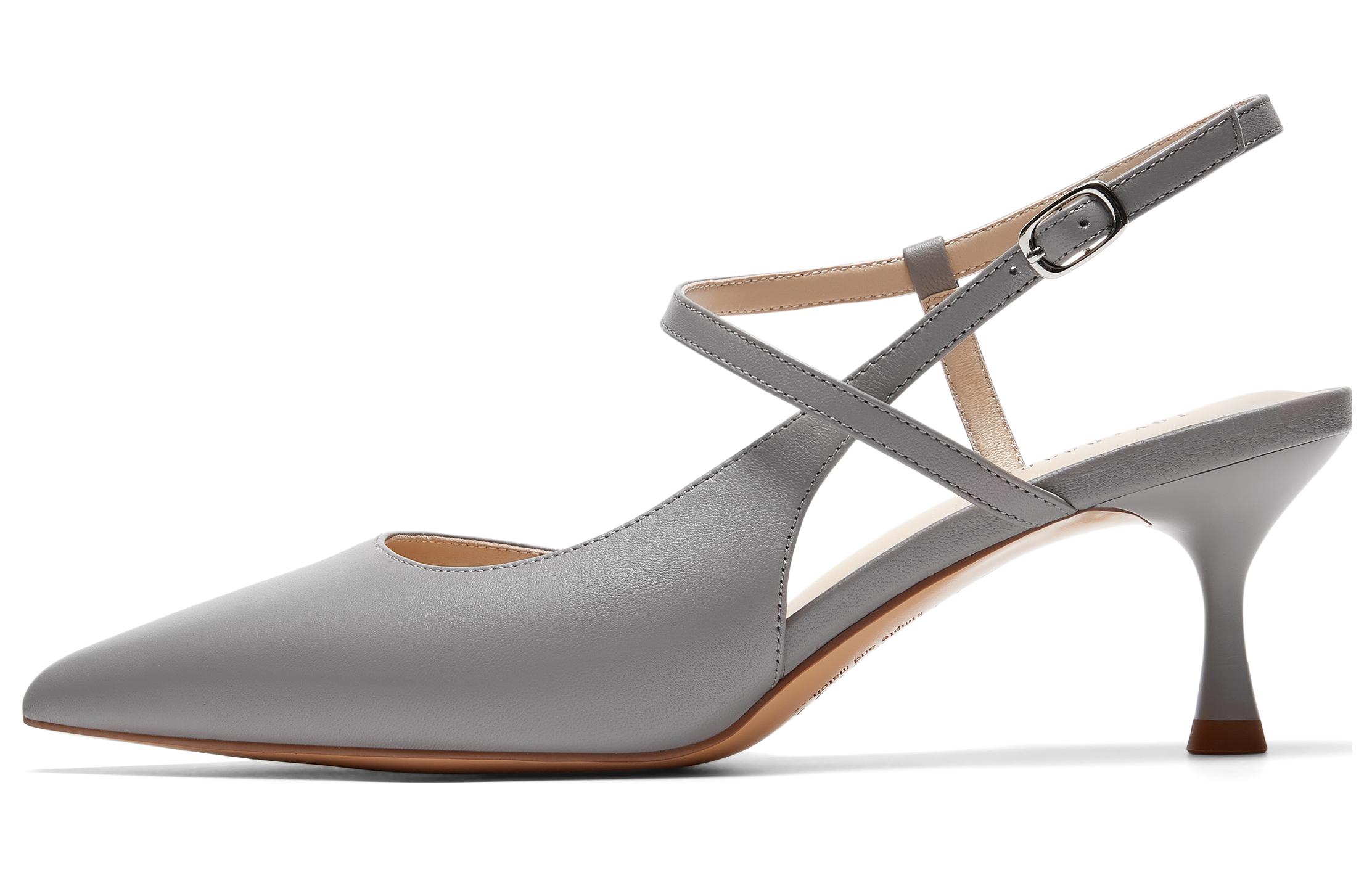 (W) Joypeace Joymiss High Heels 5cm 'Elegant Pointed-Toe Sheepskin Stiletto'