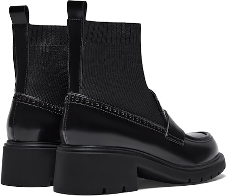 (Women) Joypeace Jumei Poetry Leather Retro 'Academy Patchwork Sock Boot' 56823DD3 Shop (Women) Joypeace Jumei Poetry Leather Retro 'Academy Patchwork Sock Boot' 56823DD3