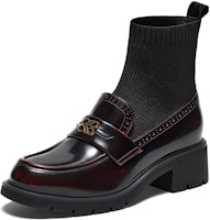 (W) Joypeace聚美诗意皮革复古学院拼接袜靴 56823DD3 Purchase (W) Joypeace聚美诗意皮革复古学院拼接袜靴 56823DD3