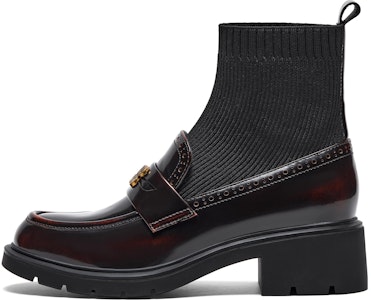 (W) Joypeace Jumei詩意真皮復古『學院拼接襪靴』 56823DD3 Details for (W) Joypeace Jumei詩意真皮復古『學院拼接襪靴』 56823DD3