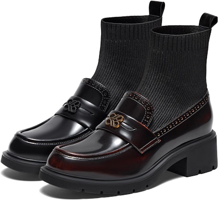 (Women) Joypeace Jumei Poetry Leather Retro 'Academy Patchwork Sock Boot' 56823DD3 Sizing (Women) Joypeace Jumei Poetry Leather Retro 'Academy Patchwork Sock Boot' 56823DD3