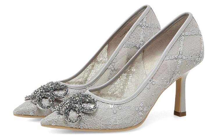 Order (W) Joypeace Tacones Altos 8.5cm Encaje Bordado 'Swan Lake' YUQ04AQ3