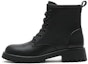 Buy (Women) Joypeace Leather Black 'Street Chunky Heel Minimalist Martin Boot' 60381DD2
