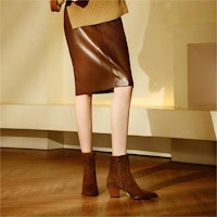 (W) 조이피스 가죽 부츠 '블랙' 20502DD3 7