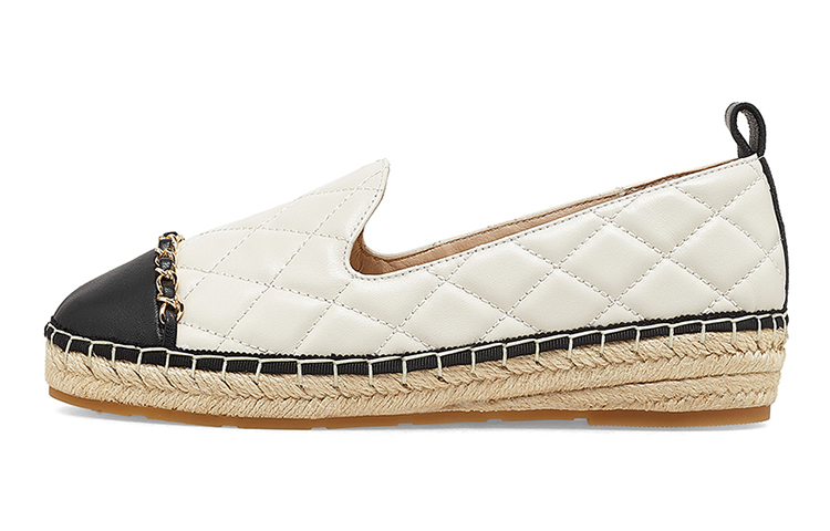 (W) Joypeace Leather CMFT Thick Sole Casual Flat 'Sheepskin'