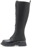 (Women) Joypeace Leather High-Top Platform Boots 'British Black' 08-36DG1 (Women) Joypeace Leather High-Top Platform Boots 'British Black' 08-36DG1