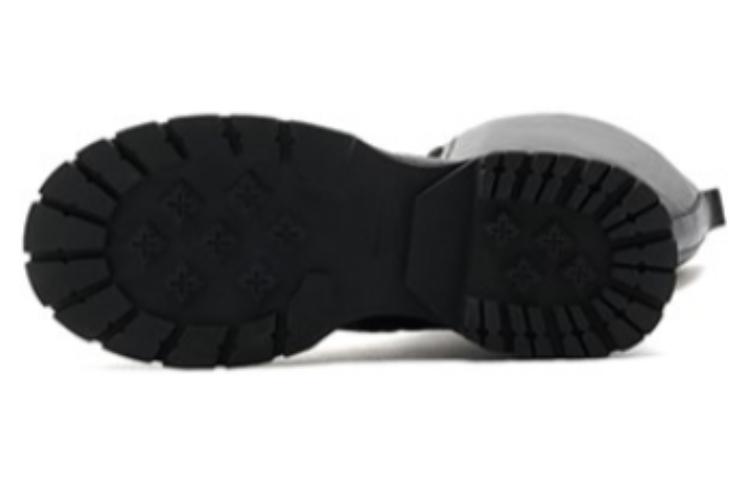 Shop (W) Joypeace 英國黑色高筒皮革厚底靴 08-36DG1