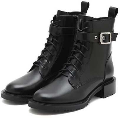 (Women) Joypeace Leather Martin Boots 'Black' 'British Block Heel Workwear' 25987DD2 Lookbook (Women) Joypeace Leather Martin Boots 'Black' 'British Block Heel Workwear' 25987DD2