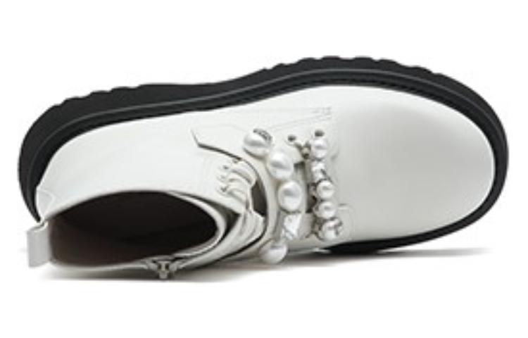 Lookbook (W) But Martin Pertengahan Kaki Kulit Joypeace 'Gancu Mutiara Fesyen Berkilau' YUC31DZ2