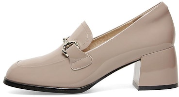 (Women) Joypeace Leather Retro Chunky Heel '6cm' 31135AA3 (Women) Joypeace Leather Retro Chunky Heel '6cm' 31135AA3