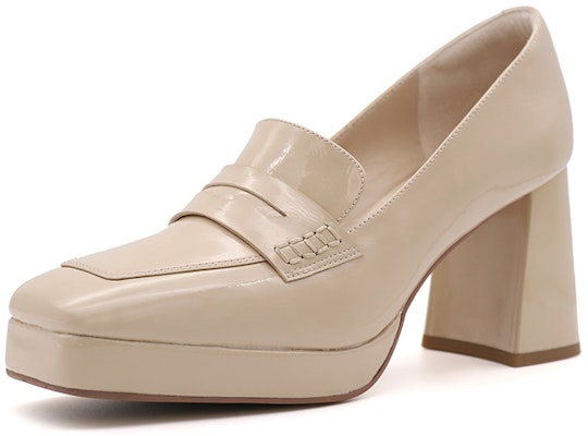 (W) 卓雅复古方头高跟鞋'通勤款'真皮女鞋 YWB01CQ3 Purchase (W) 卓雅复古方头高跟鞋'通勤款'真皮女鞋 YWB01CQ3