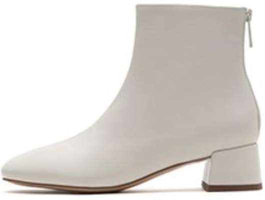 (Women) Joypeace Leather Square Toe Chunky Heel Ankle Boot 'Fashion' J3251DD2 Buy (Women) Joypeace Leather Square Toe Chunky Heel Ankle Boot 'Fashion' J3251DD2