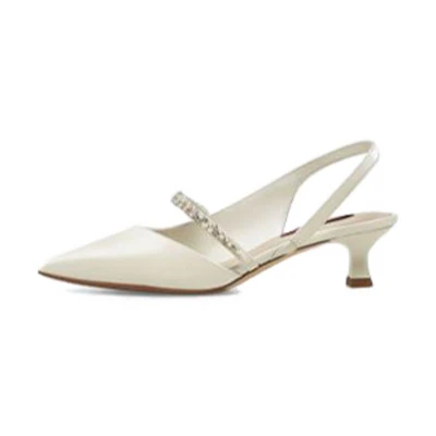 (W) Joypeace Leather Stiletto Heels 5cm 'French Chic'