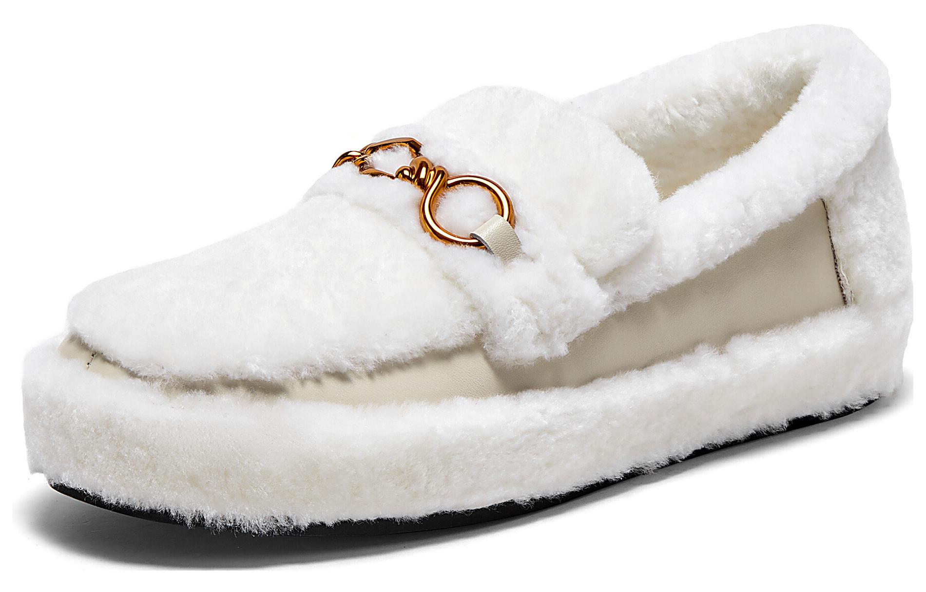 Buy (W) Joypeace 羊皮拼接乐福鞋 86801CA3