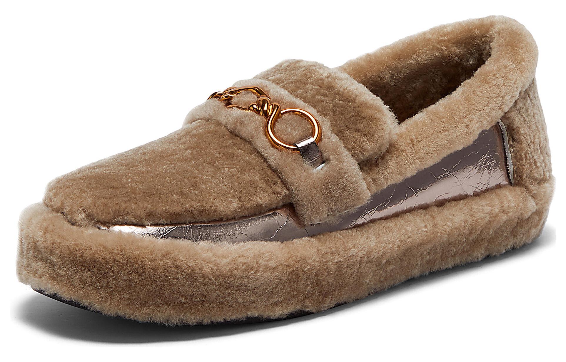 Shop (W) Joypeace 羊皮拼接乐福鞋 86801CA3