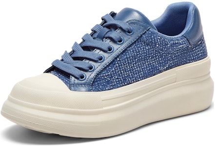 (W) Zapatillas Joypeace Low Top 'Casuales con Encaje, Bordado y Plataforma con Diamantes'. 21052CM3 Order (W) Zapatillas Joypeace Low Top 'Casuales con Encaje, Bordado y Plataforma con Diamantes'. 21052CM3