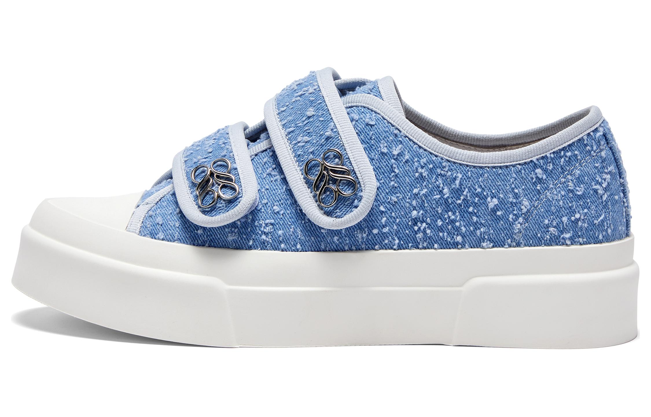 (Women) Joypeace Low Top Sneakers 'White Velcro' 33051CM3