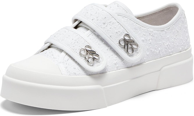 (W) Joypeace Kasut Low Top 'Velcro Putih' 33051CM3 1