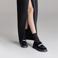 (W) 真美诗 x Joypeace Essential 厚底乐福鞋 YQB71CA3 4