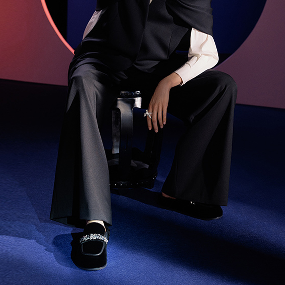 Details for (W) Joypeace M Essential x Slip-On 'Park Crystal Dream' Sepatu Wanita YVG17CH3