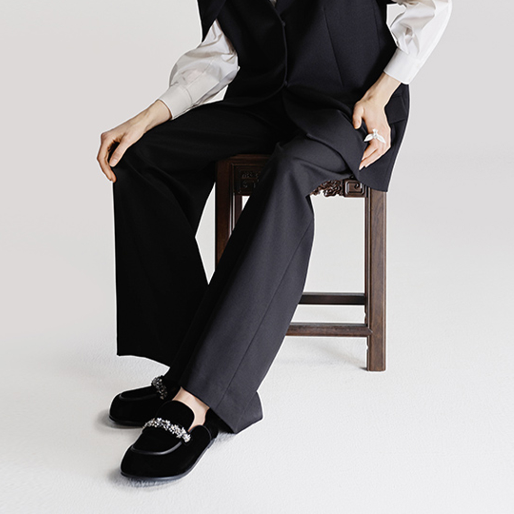 Sizing (W) Joypeace M Essential x Slip-On 'Park Crystal Dream' Sepatu Wanita YVG17CH3