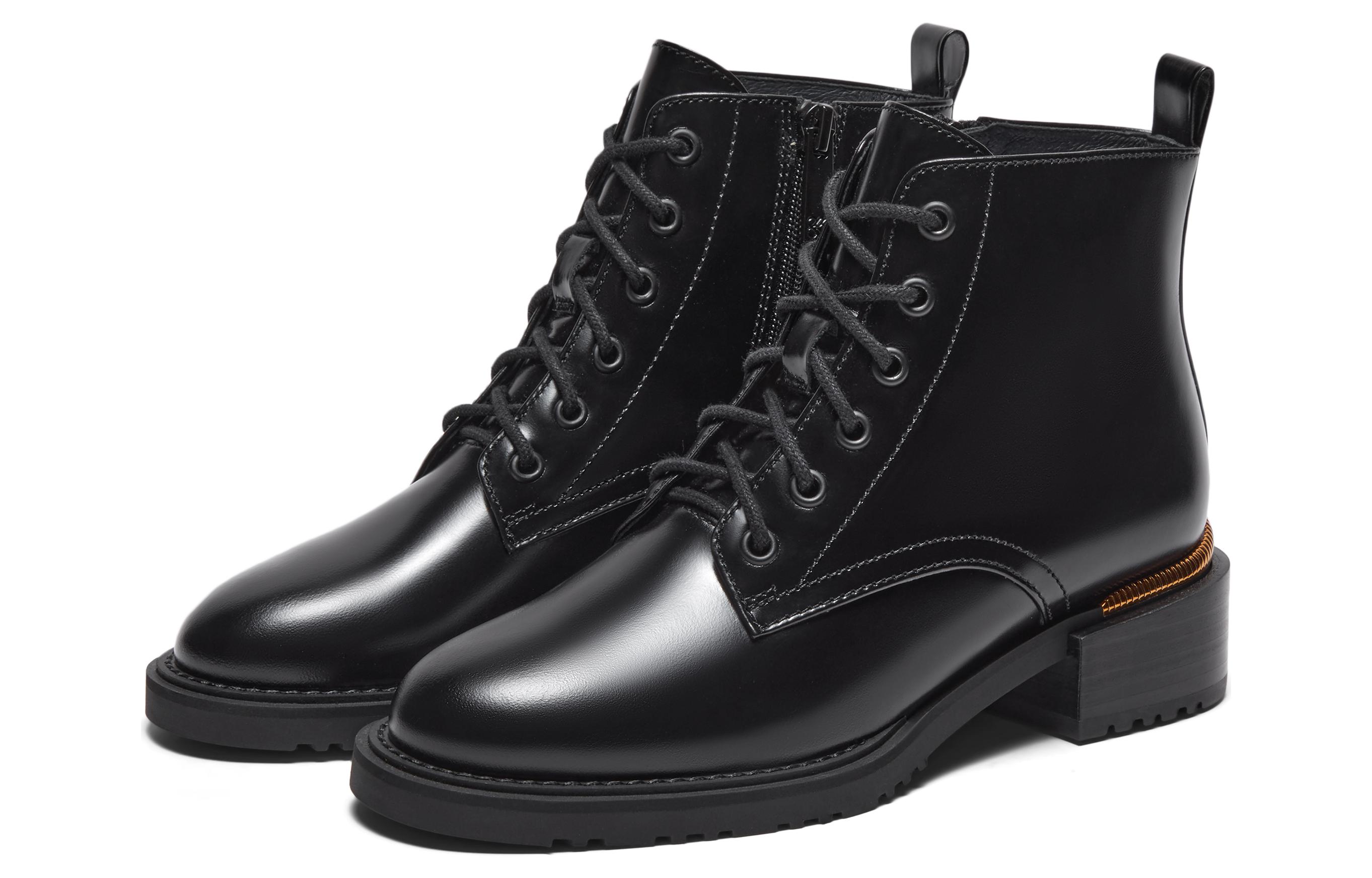 Lookbook (W) Bota Joypeace Martin 'Cuero Negro' YUJ39DD3