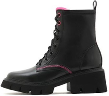 (Women) Joypeace Mid Calf Leather Martin Boots 'Black Two-Tone' YTS20DZ2 Buy (Women) Joypeace Mid Calf Leather Martin Boots 'Black Two-Tone' YTS20DZ2