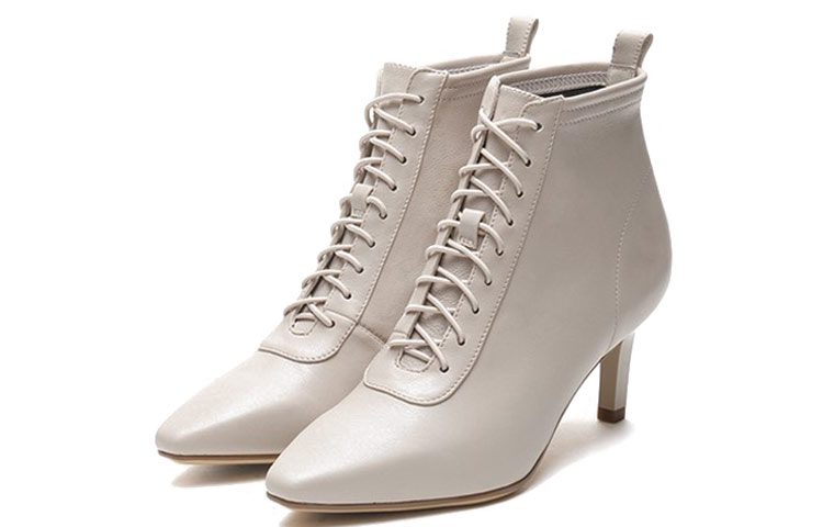 (W) Joypeace Mid Top Ankle Boot 'Apricot Grey' 圖 4