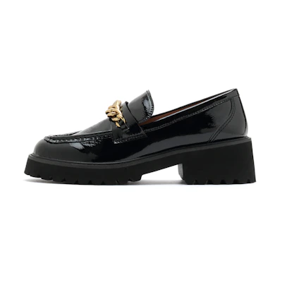 (W) Joypeace Modern Art 'Fashion Casual Flats Black'