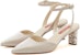 (W) Joypeace Kasut Tumit Tinggi Kulit Pink 'Shimmering Silhouette' Malaya YRW42AH3