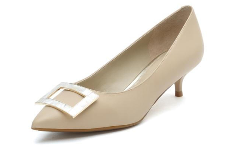 Lookbook (W) Joypeace 尖头高跟鞋 '米色' JZPZKY14DD1AQ1