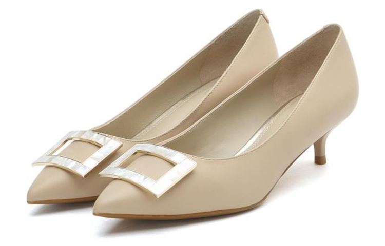 Shop (W) Joypeace 尖头高跟鞋 '米色' JZPZKY14DD1AQ1