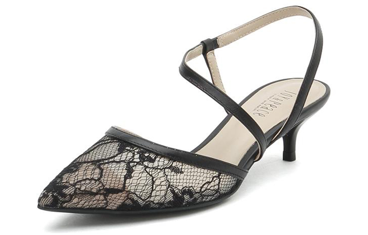 Lookbook (W) ジョイピース ポインテッドトゥ ハイヒール「ブラック」 JZPZKY35DU1AH1