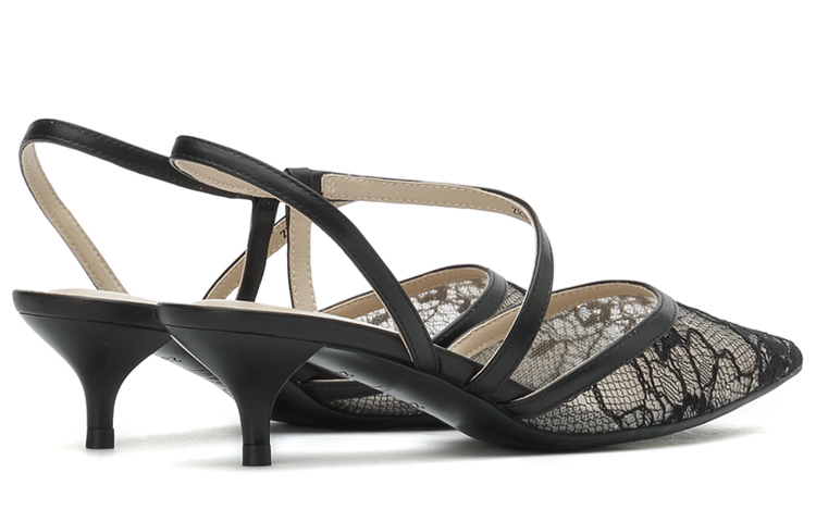 Shop (W) ジョイピース ポインテッドトゥ ハイヒール「ブラック」 JZPZKY35DU1AH1