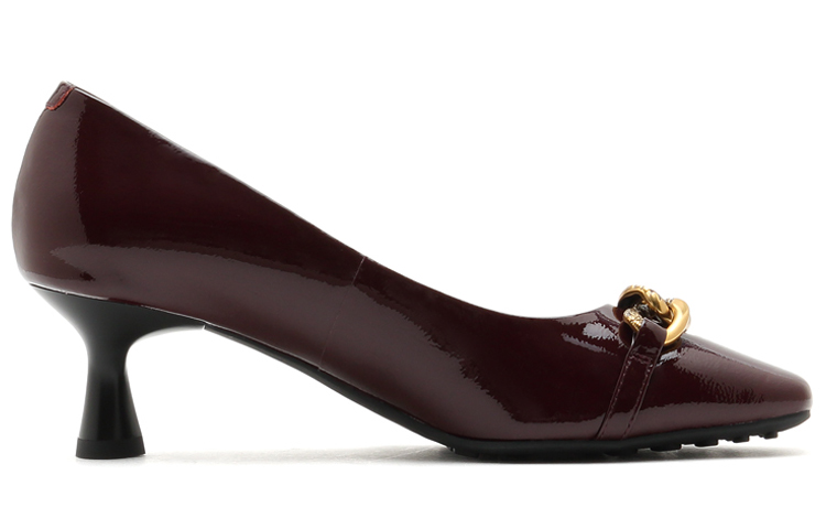 Order (W) Joypeace Merah 'Kasut Tumit Tinggi Kulit Berkilat Artistik' JZPYRS02DL1CQ1