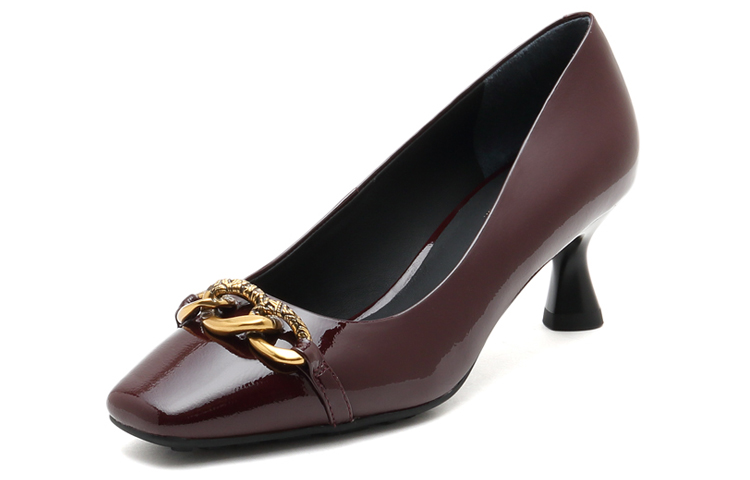 Lookbook (W) Joypeace Merah 'Kasut Tumit Tinggi Kulit Berkilat Artistik' JZPYRS02DL1CQ1