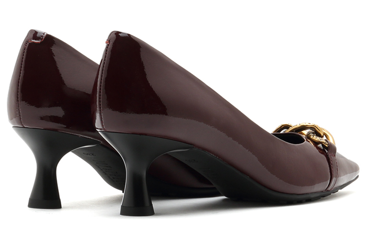 Shop (W) Joypeace Merah 'Kasut Tumit Tinggi Kulit Berkilat Artistik' JZPYRS02DL1CQ1