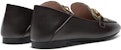 (W) Joypeace Retro 'Loafer Kotak British Coklat Hijau' ZB274CA3