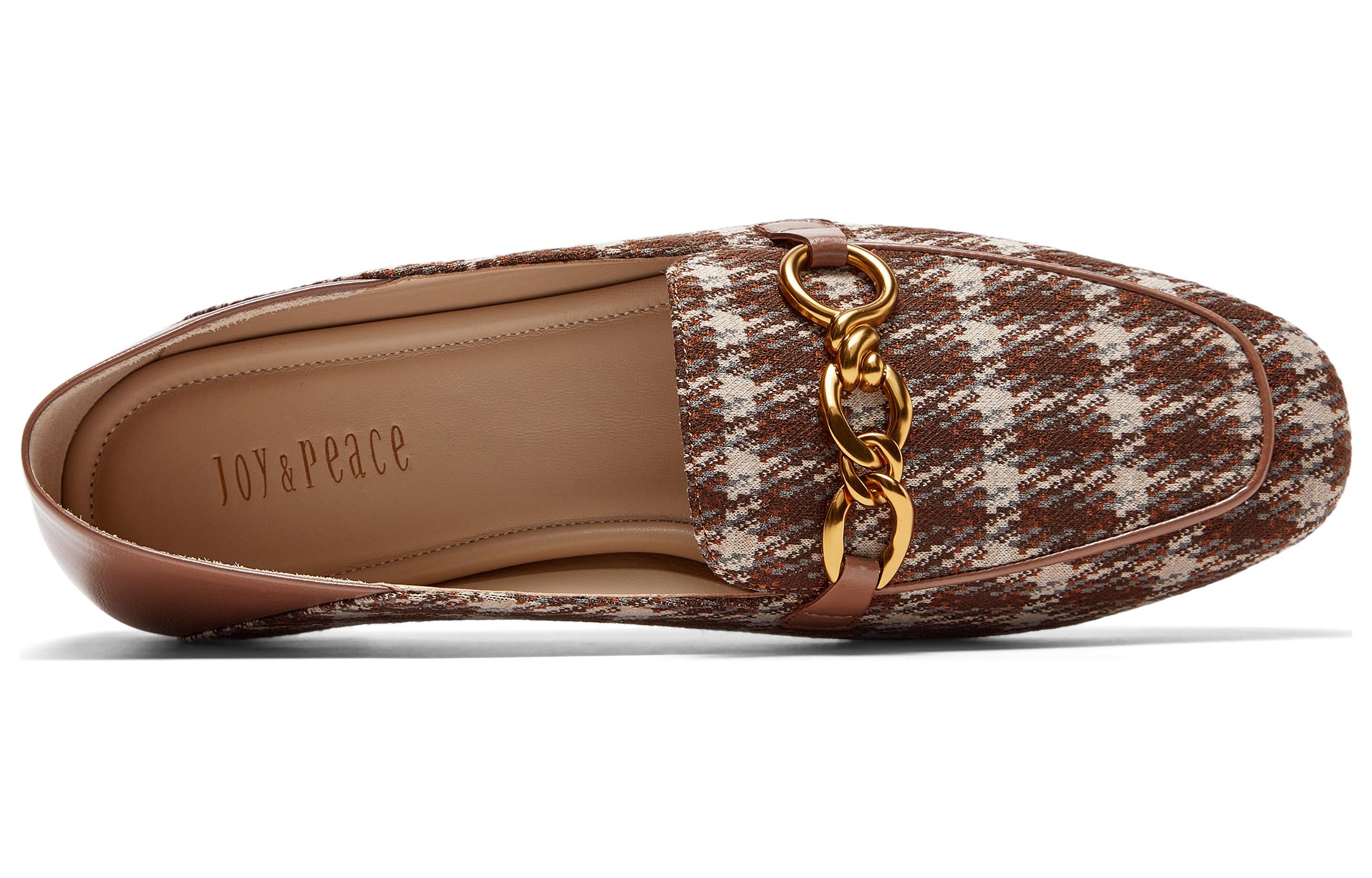 Shop (W) Joypeace复古咖啡灰乐福鞋 ZB271CA3