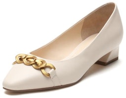 (W) Joypeace 复古方块跟鞋 '米色' JZPZE414DD1AQ1 Lookbook (W) Joypeace 复古方块跟鞋 '米色' JZPZE414DD1AQ1