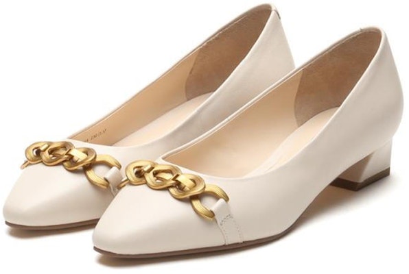 (Women) Joypeace Retro Block Heel 'Beige' JZPZE414DD1AQ1 Shop (Women) Joypeace Retro Block Heel 'Beige' JZPZE414DD1AQ1